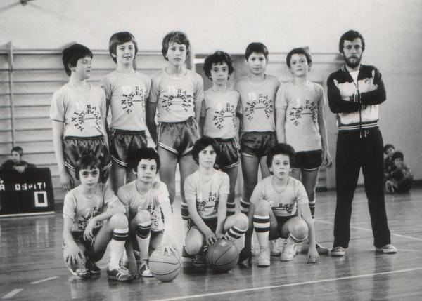 1975 - Squadra minibasket maschile