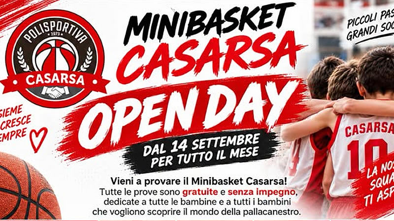 Corsi Minibasket: si parte!