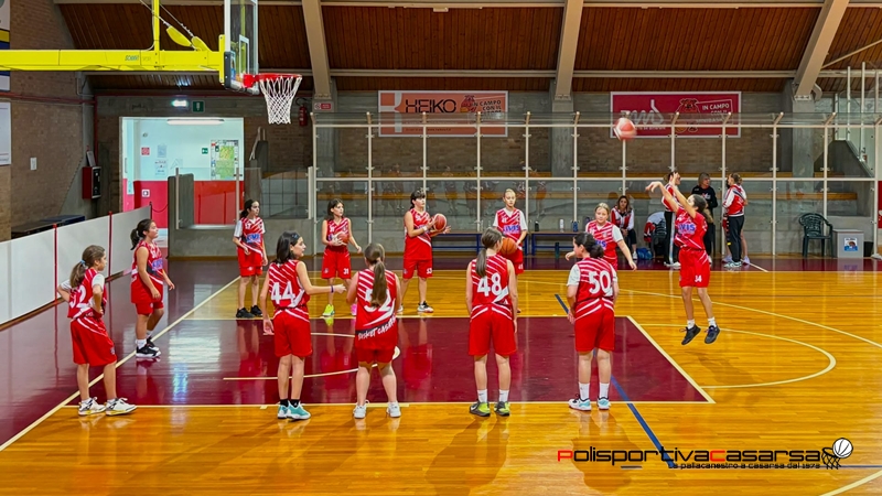 Under 13 femminile: Casarsa, una reazione di carattere non basta